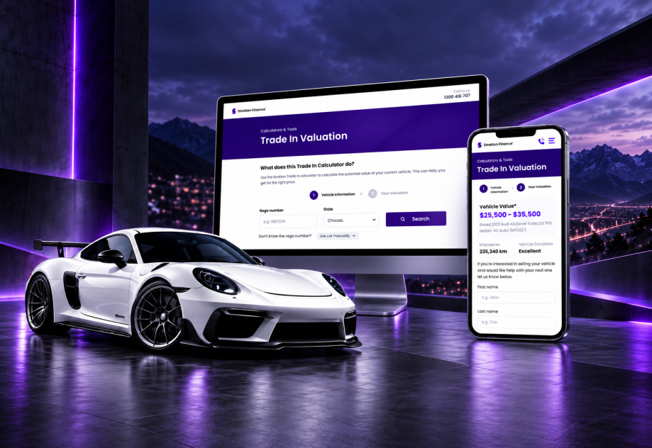 Stratton Finance website and quote tool