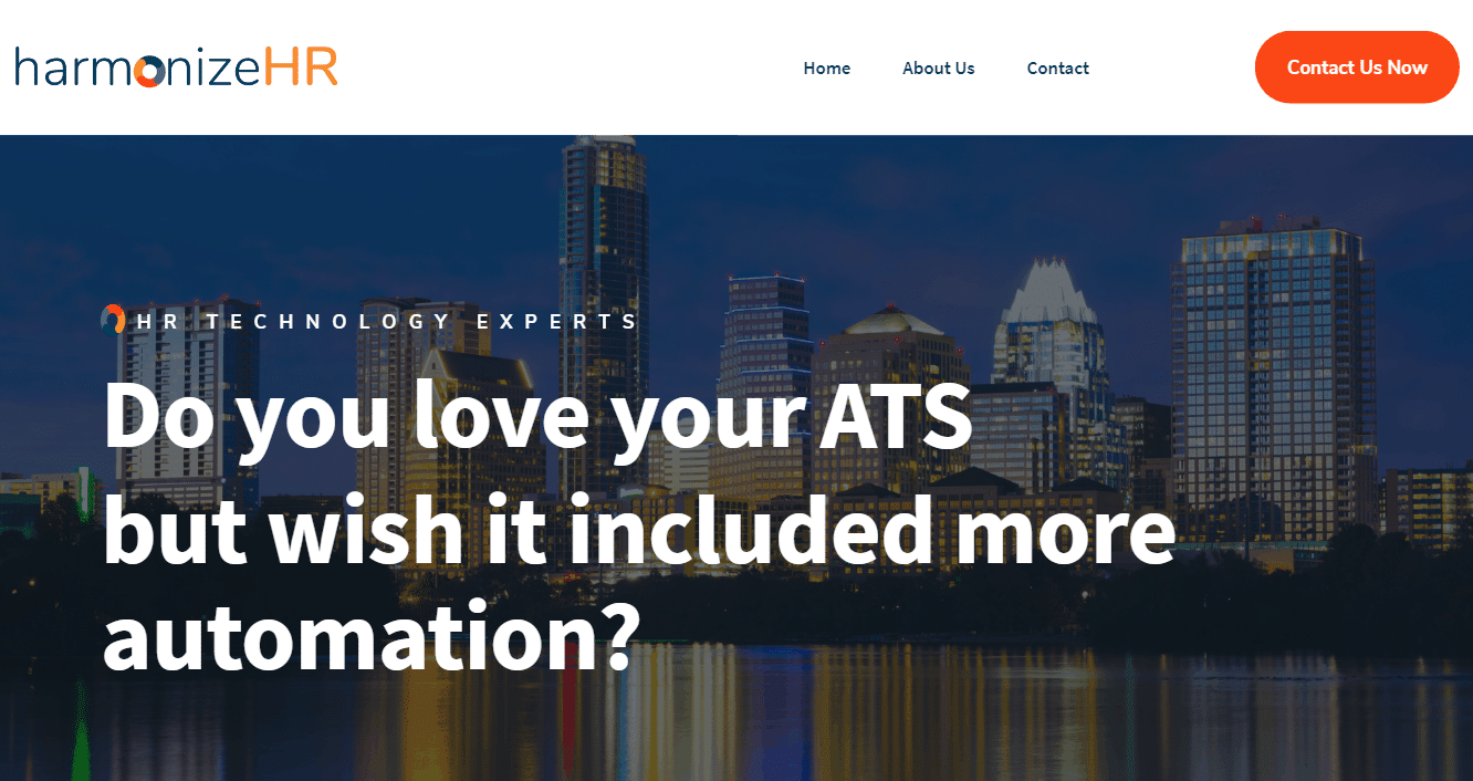harmonizeHR website