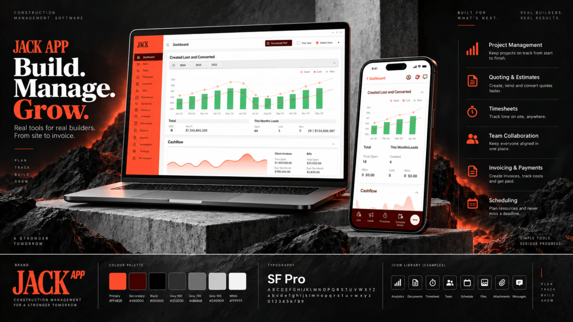 JACK App on desktop and mobile